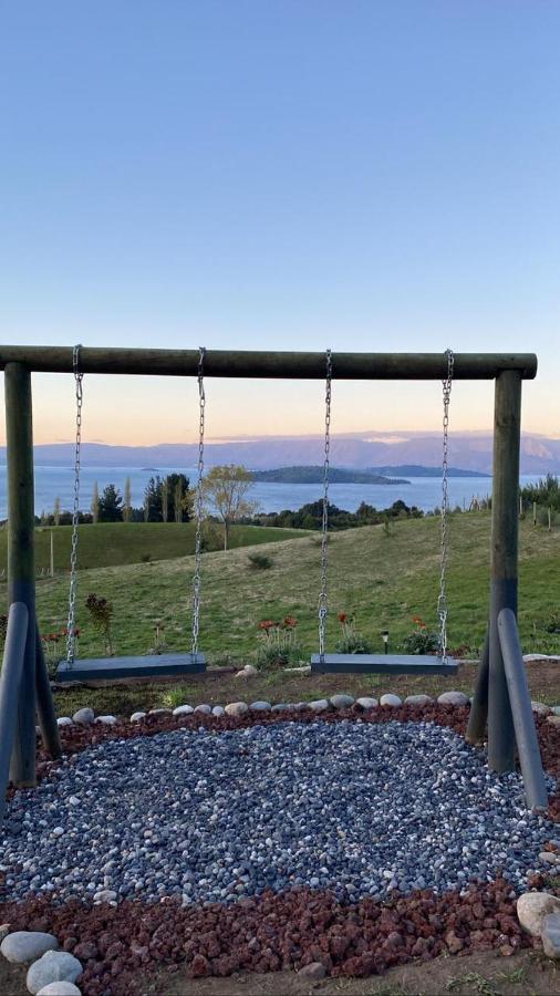 Cabanas Las Terrazas De Iculpe Población Población Lago Ranco Buitenkant foto